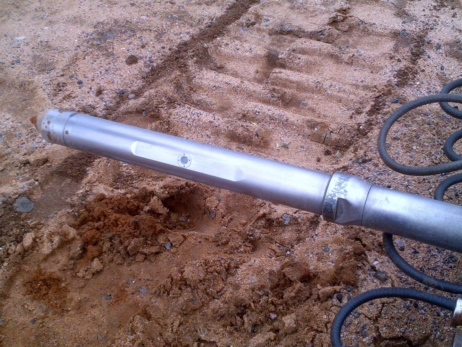 Laser induced fluorescence probe