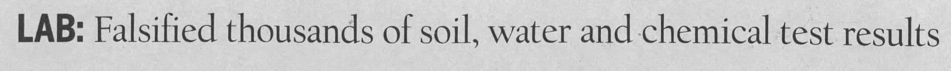 “LAB Falsified thousands of tests - The_Hamilton_Spectator