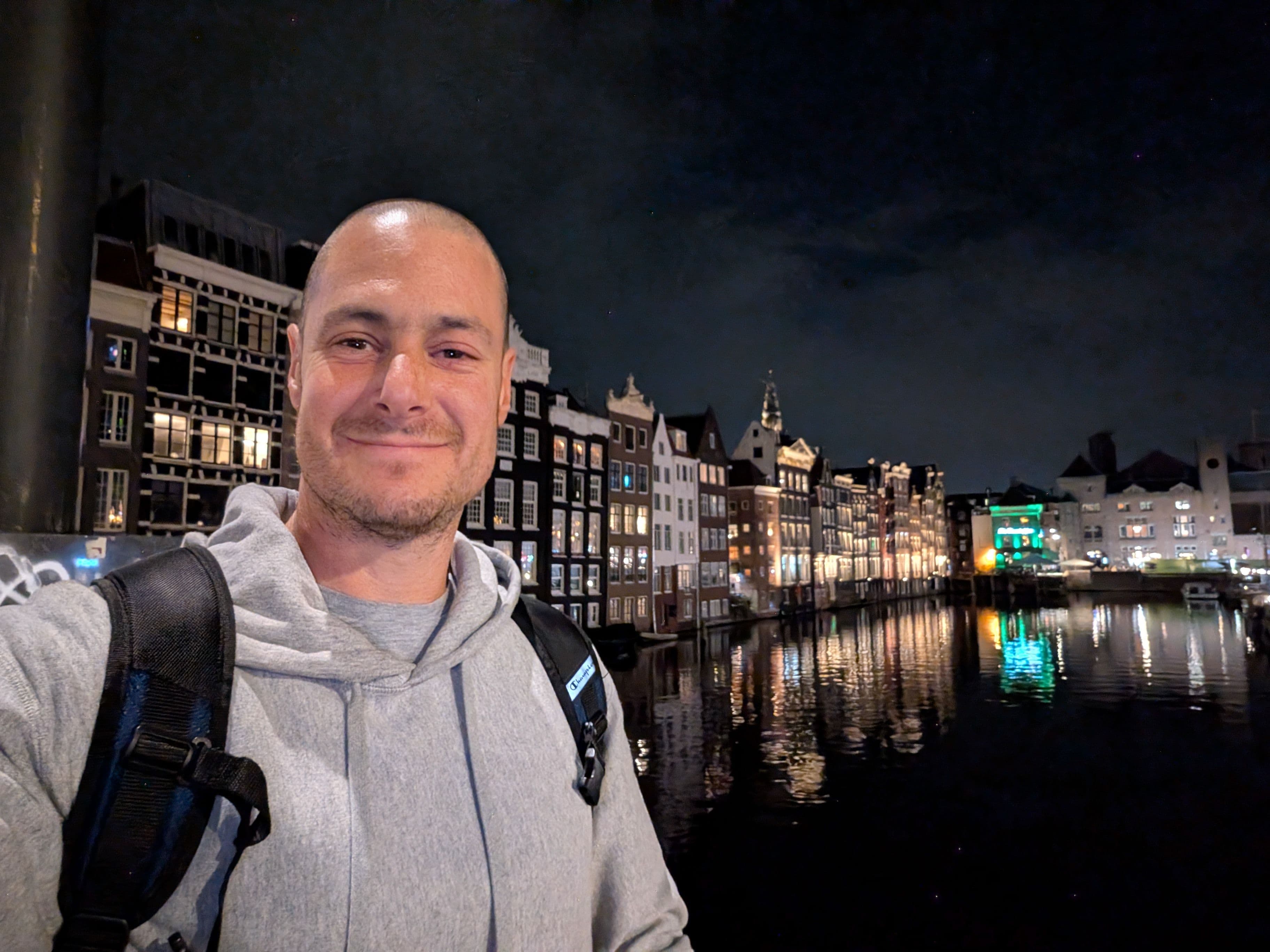 Mark Kassel at a construction dewatering conference in Amsterdam